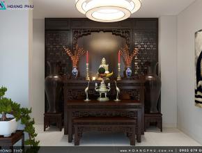 Các lưu ý khi đặt bàn thờ trong phòng khách hợp phong thuỷ