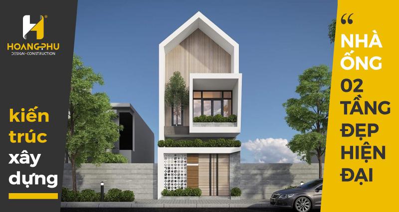 Những mẫu nhà ống 2 tầng đẹp hiện đại được yêu thích nhất
