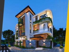 Biệt thự hiện đại 3 tầng đẹp nhất 2025 | HOÀNG PHÚ