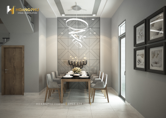 Thiết kế nhà chú Bảo Dĩ An Bình Dương - Hoàng Phú
