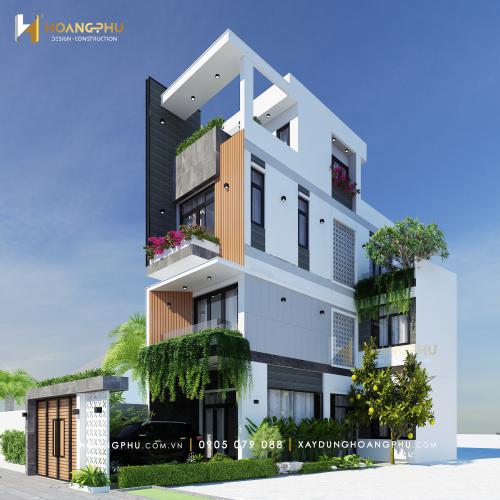 Mẫu nhà phố hiện đại đẹp 2021