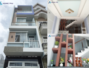 Thiết kế thi công nhà ống 3 tầng tại quận 12