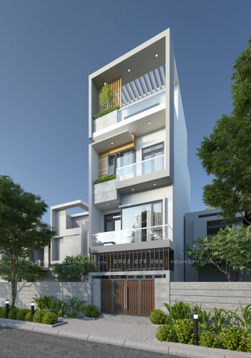 Thiết kế nhà chú Bảo Dĩ An Bình Dương - Hoàng Phú