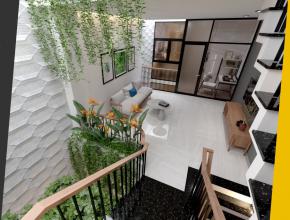 29 mẫu nhà phố lệch tầng đẹp
