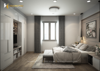 Thiết kế nhà chú Bảo Dĩ An Bình Dương - Hoàng Phú