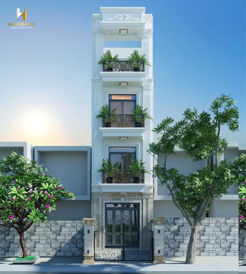Mẫu nhà phố đẹp Quận Bình Thạnh