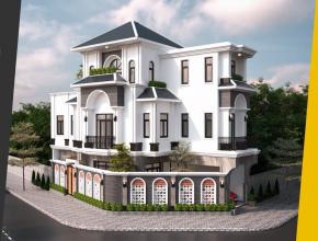 Mách bạn 19 mẫu biệt thự 2 mặt tiền đẹp mê ly