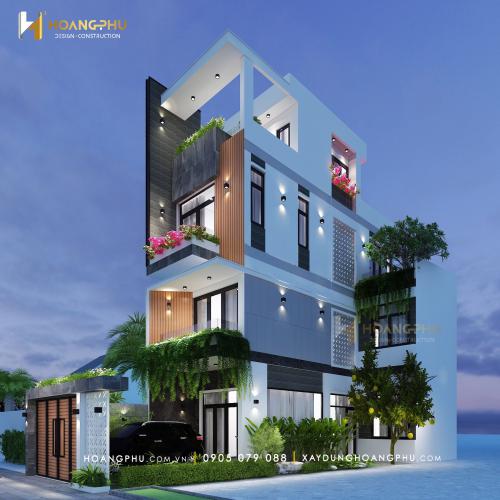 Mẫu nhà phố hiện đại đẹp 2021