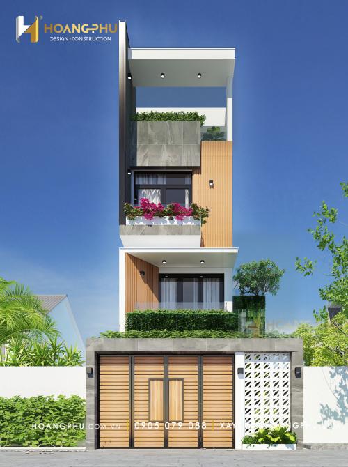 Mẫu nhà phố hiện đại đẹp 2021