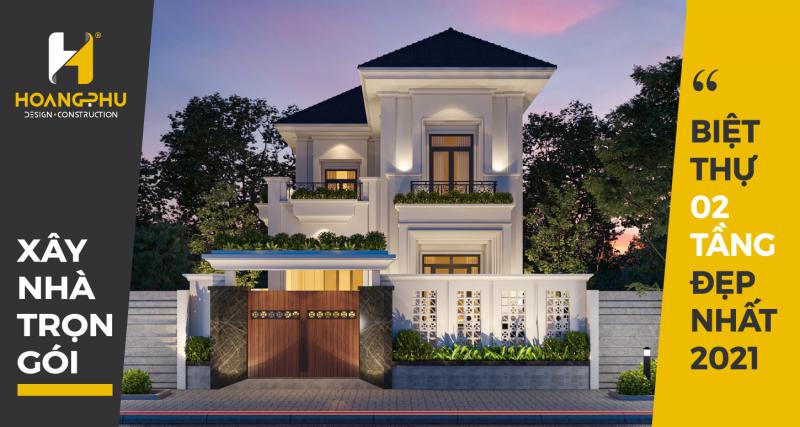 Biệt Thự 2 Tầng Đẹp 2025 - 2026 | 10+ Mẫu Thiết Kế Đẹp Không Nên Bỏ Lỡ