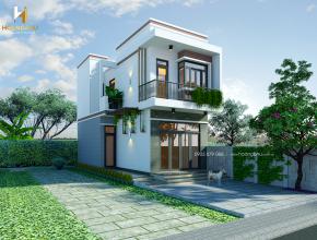 Kinh nghiệm xây nhà phố 2 tầng đẹp tiết kiệm chi phí